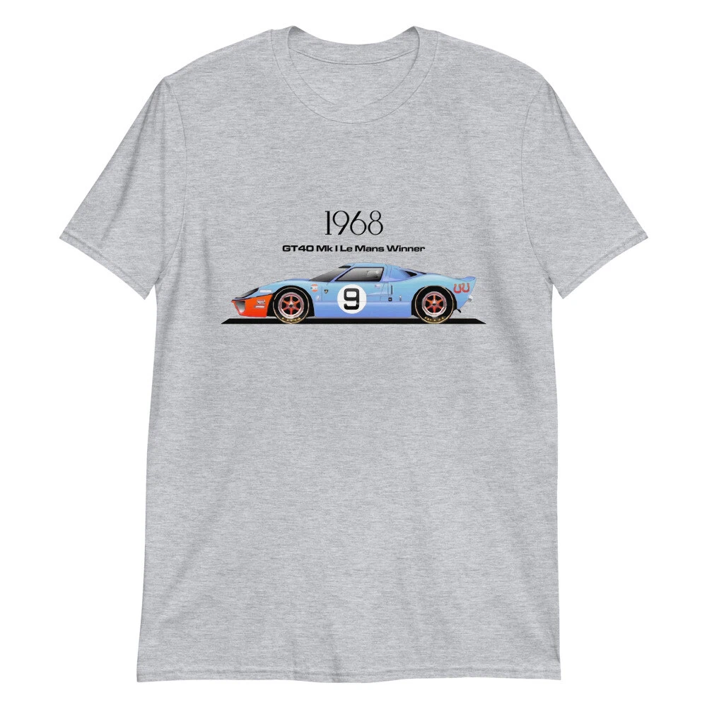 1968 Ford GT40 Mk I Endurance Race Car Short-Sleeve Unisex T-Shirt