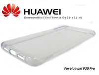 Genuine Official Huawei P20 Pro Transparent / Clear Silicone Case