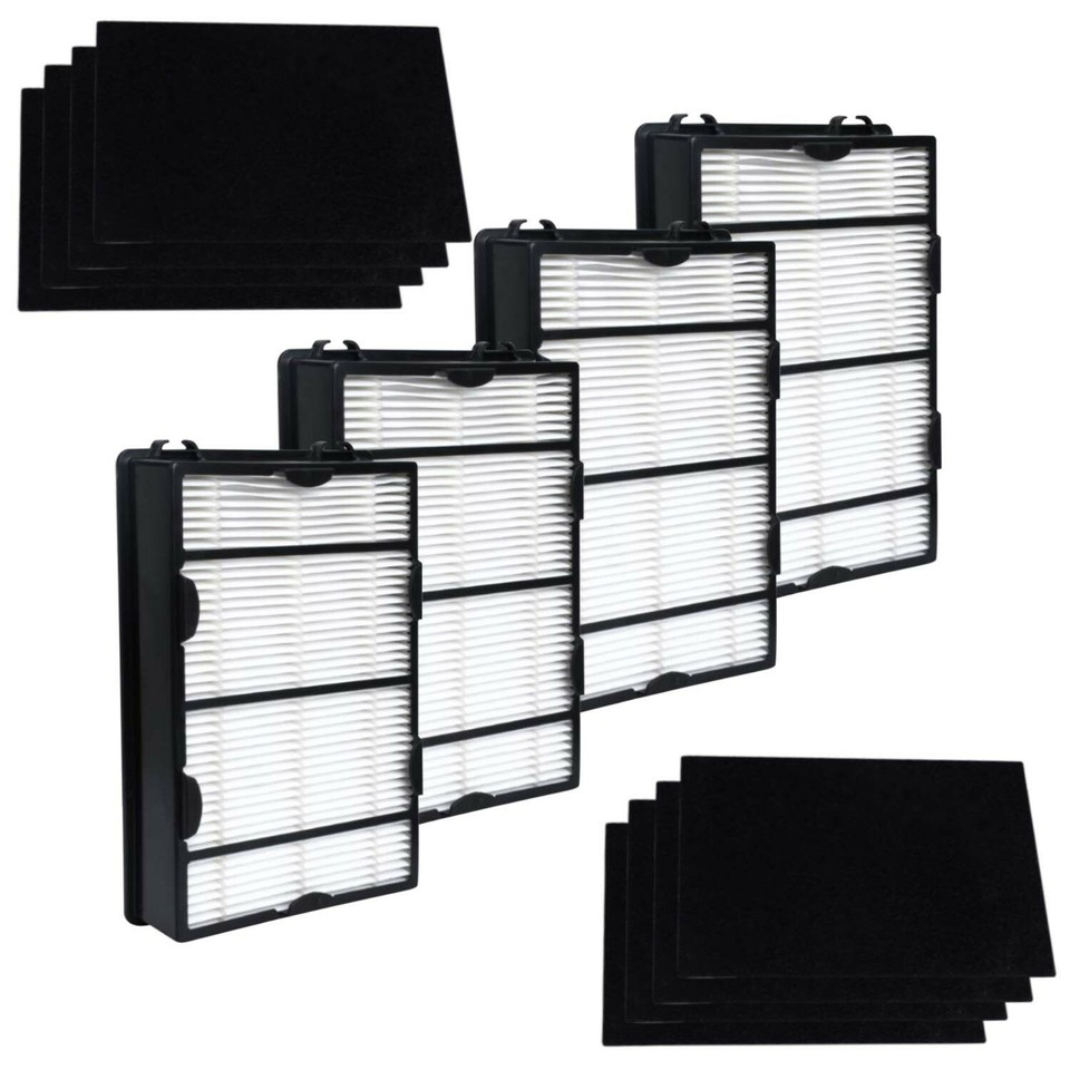 EsportsMJJ 2Pcs Filtre De Remplacement Hepa Et 4Pcs Pré-Filtres En Carbone Pour Holmes Hapf600D-U2