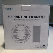 Sunlu 3D Printing Filament Burgundy Uniform Diameter Tolerance +/- 0.02mm