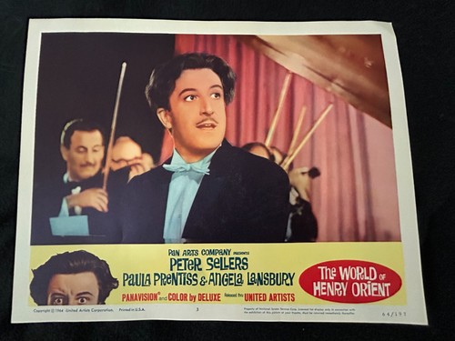 THE WORLD OF HENRY ORIENT- Orig 1964 lobby card set of eight! PETER SELLERS - Picture 7 of 12