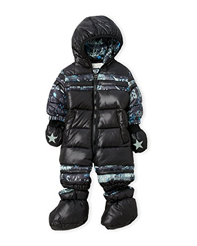 Diesel Baby Junge bedruckter folierter Schneeanzug 3/6 Monate UVP 175,00 $ - Bild 1 von 1