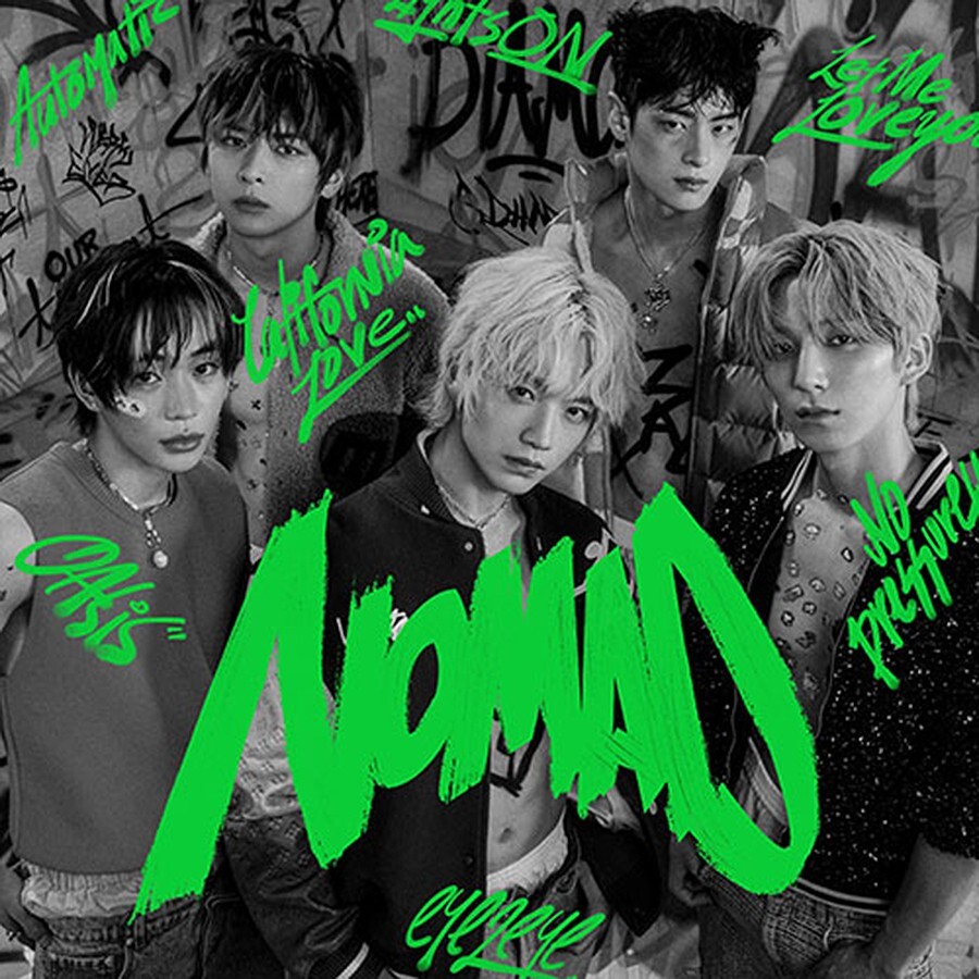 NOMAD [NOMAD] 1st EP Album CD+Photo Lyric Book+Poster+2 Photo Card