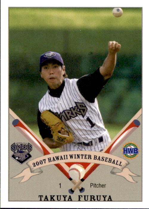 2007 Honolulu Sharks #13 Takuya Furuya Hokkaido Japan 2007 Honolulu Sharks #13 Takuya Furuya Hokkaido Japan