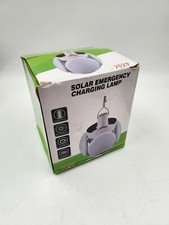 Antorcha LED Solar Plegable Luz Nocturna Exterior Camping Lámpara Emergencia Recargable