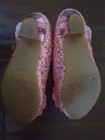 Kids Girls Princess Party High Heel Shoes Sequin Dress Shoes - Pink — photo 6