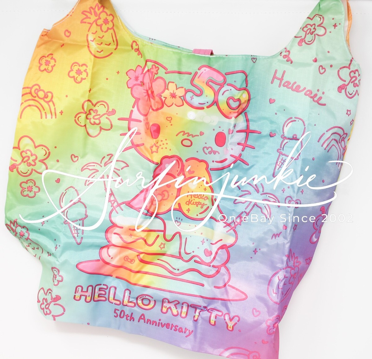 Hello Kitty 50th Anniversary Hawaii Shopping Reusable
