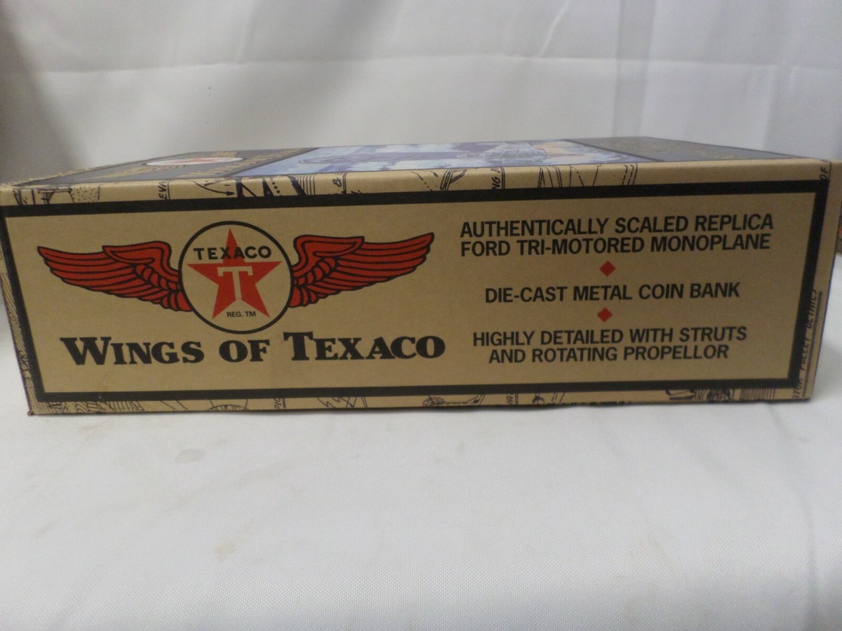 NEW Ertl Wings of Texaco 1927 Ford Tri-Motored Monoplane