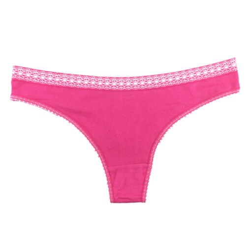 3 5 10 Pcs Lot Womens Sexy Cotton Thongs Panties V-Back G-string Underwear Panty - Picture 5 of 12