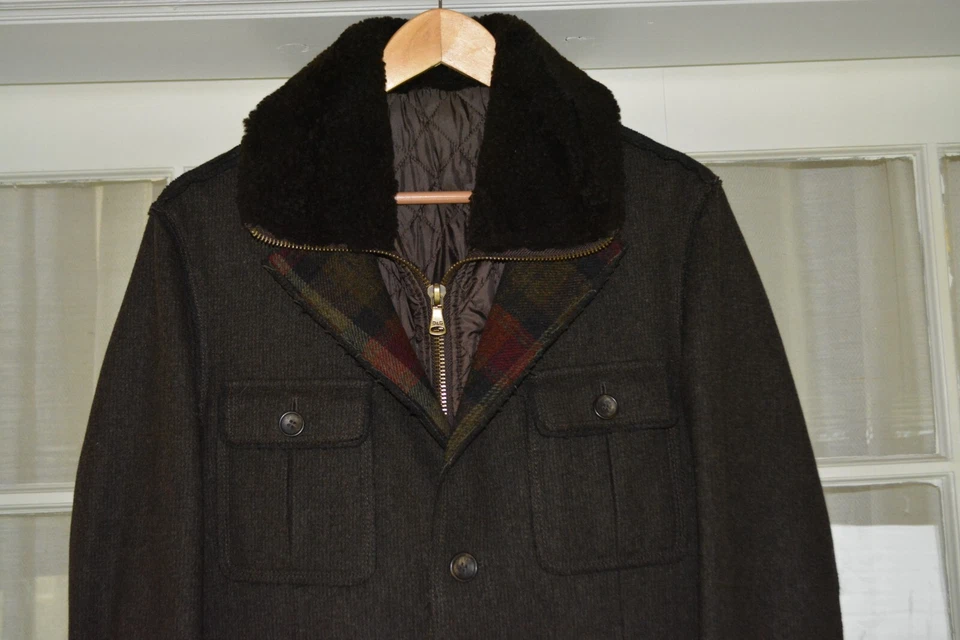 Dolce & Gabbana Wool Tweed Sherpa Field Jacket - size 48 EU / 38 US - Image 2 of 4