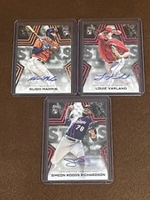 2023 Topps Baseball Stars Autographs Black Lot (3) - Varland & Madris RCs /199