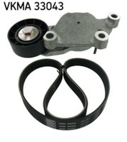 SKF Keilrippenriemensatz FüR Ford C-MAX,FIESTA V Vi,Focus Ii,Fusion; Mazda 2,3