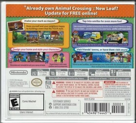 Animal Crossing: New Leaf (Select) 3DS (Brand New Factory Sealed US Version) Nin
