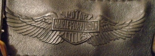 HARLEY-DAVIDSON DOUBLE STRAP 8" X 6" X 4" LEATHER BELT POUCH, GOOD CONDITION - Picture 2 of 9