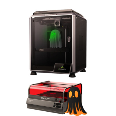 Creality K1C 3D Printer 600mm/s High Speed+Falcon2 Pro 22W Laser Engraver&Cutter