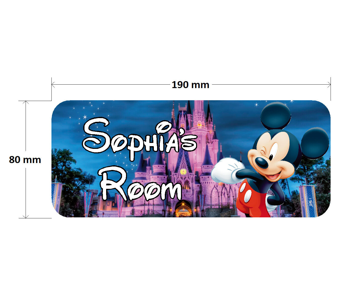personalised childrens door plaques