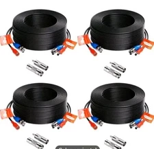 Cable de cámara de seguridad para exteriores ZOSI de 150 pies, cable de...