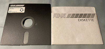 ATARI IN-STORE DEMONSTRATION PROGRAM 400/800 Computer Software 5.25'' Disk TESTED