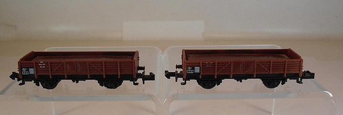 Minitrix Spur N 1/160 Güterwagen-Konvolut Niederbordwagen der DB #8029 | Zustand: Gebraucht