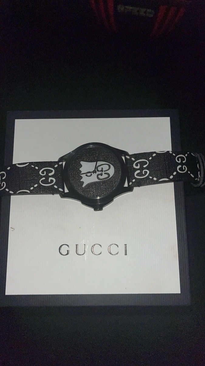 GUCCI YA1264018 G timeless ghost Men's Watch | eBay