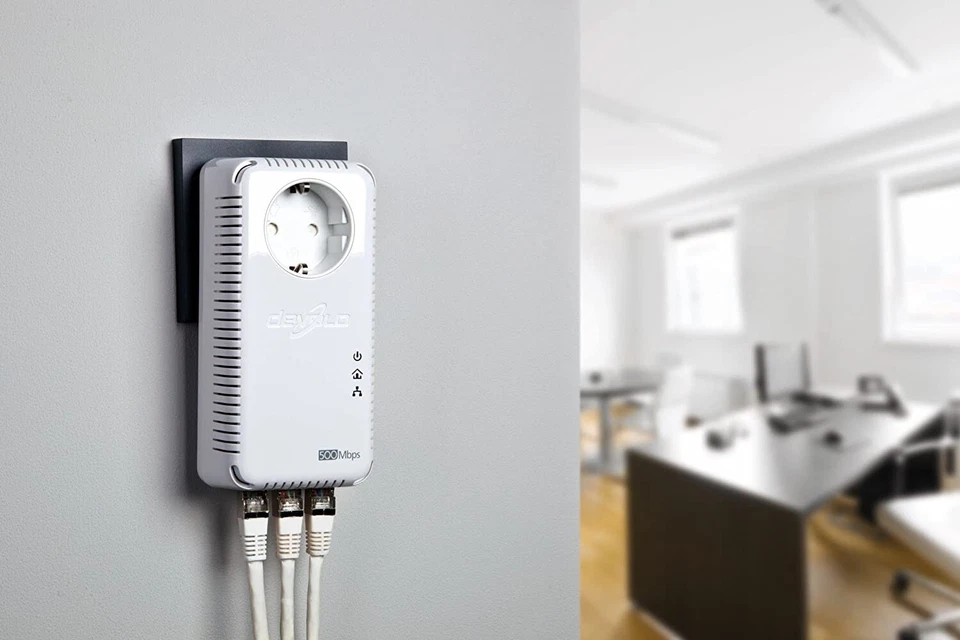 Devolo dLAN 500 AVtriple+ Starter Kit (Netzwerk aus der Steckdose) Powerline - Bild 4 von 4