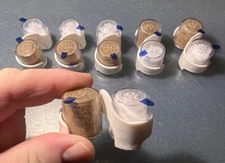 6 Sets Mini Salt & Pepper Shakers Pre-Filled, Disposable, Travel Size Hotel B&B