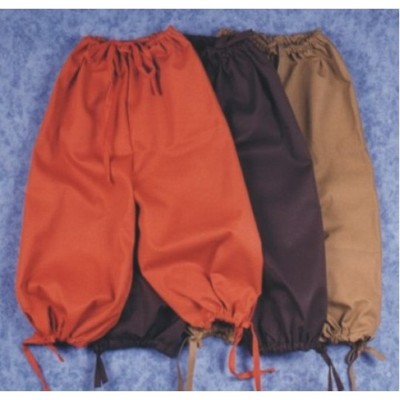 ADULT MALE COLONIAL RENAISSANCE PIRATE KNICKERS PANTS VICTORIAN COSTUME  BREECHES