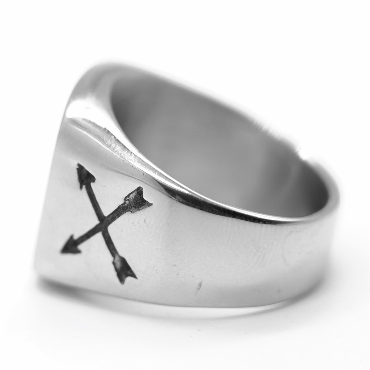 Originale Anello Da Uomo Acciaio Inox Nuovo Nero Bullone Chiave Meccanico A