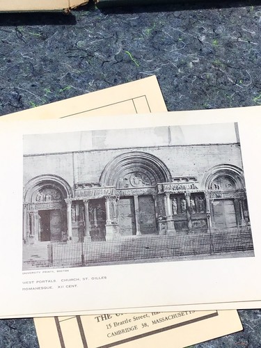 (100+) 1930’s The University Prints Medieval Architecture W/Original Box *RARE* - Picture 7 of 9