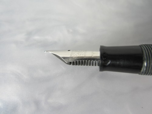 BEAUTIFUL ORIGINAL VINTAGE ESTERBROOK SILVER PEARL 9668 NIB FOUNTAIN PEN - Picture 13 of 20