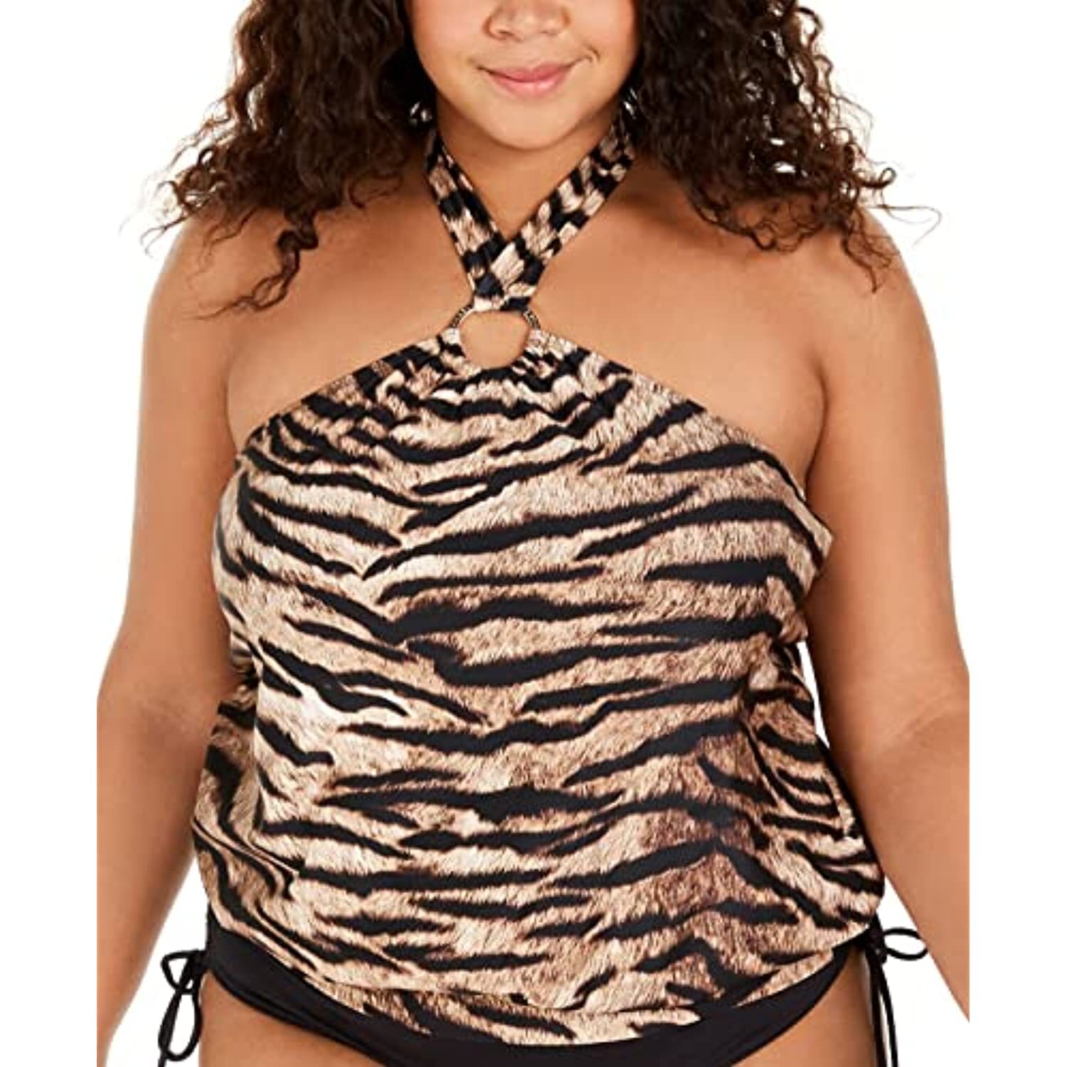 plus size swim tube top