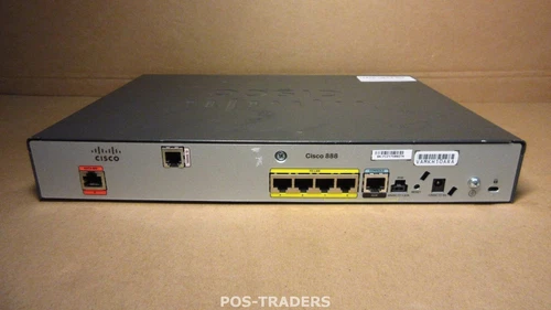 Cisco 888 G.SHDSL Router - DSL modem 4-port switch 2x WAN ports EXCL PSU