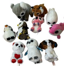 Ty Beanie Boos Mixed Lot 10 Plush Animals No Ear tags Pre-owned Condition