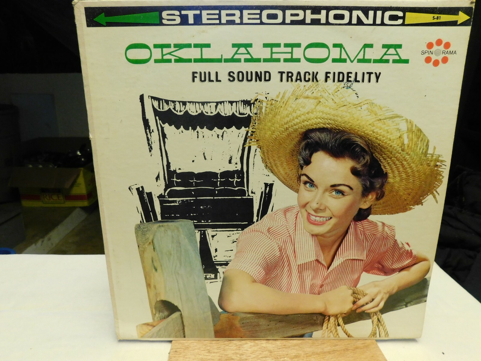 vintage vinyl records musicals Rodgers and Hammerstien-image