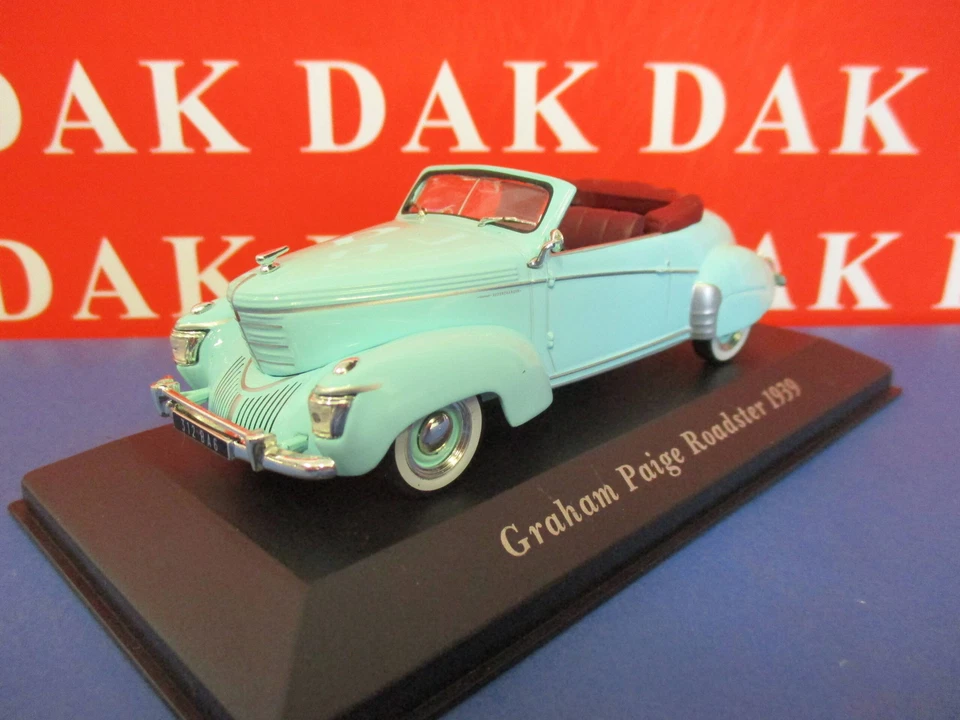 Die cast 1/43 Modellino Auto Graham Paige Roadster 1939 - Immagine 2 di 4