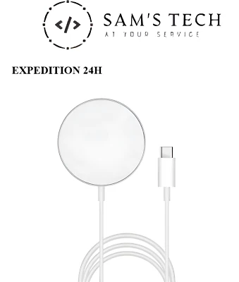 Chargeur Sans Fil induction 3 en 1 MagSafe pour iPhone, Apple Watch et AirPod