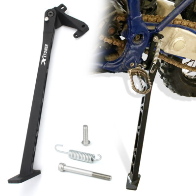 Single Kickstand Monopod Stand Rack Fit For Yamaha YZ250 1998-2001 1999 Black