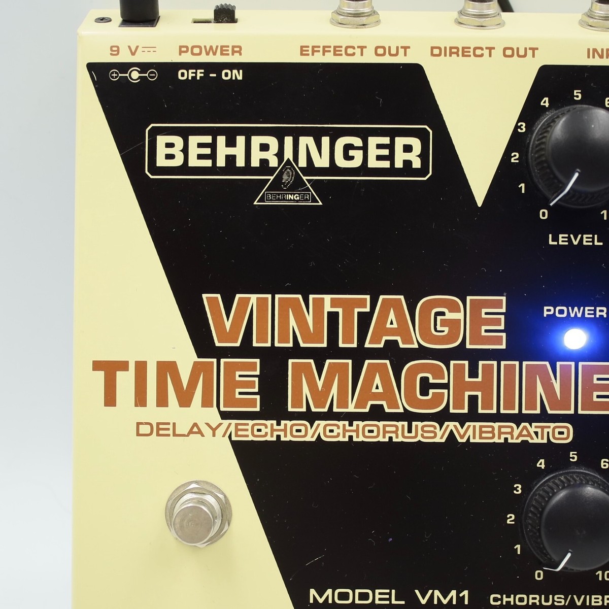 ギター BEHRINGER VM1 Vintage Time Machine Behringer VM1 Vintage Time Machine Delay Echo Chorus Vibrato