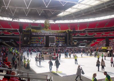 Foto 6x4 Take That Progress Live-Tour im Wembley-Stadion c2011