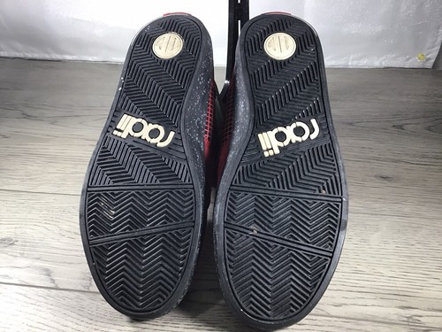 Mens Radii Red Cement Skate Shoes (Size US 9) - Picture 5 of 6