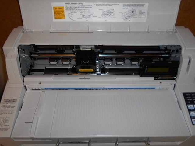 Okidata Microline 8480FB Parallel USB Finance and Insurance 24-Pin Dot Matrix Impact Printer 