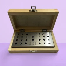 Disc Cutter Different Shapes | Set of 24 punches | 6mm to 8mm | Jewelry Dies |