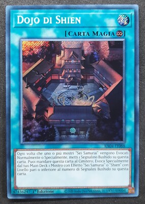 SHIEN DOJO Rare Secret auf Italienisch RA04-IT088 Shien's Dojo YUGIOH
