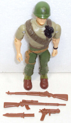 Vintage 1994 Hasbro GI Joe Commando Sgt. Savage Figure Incomplete