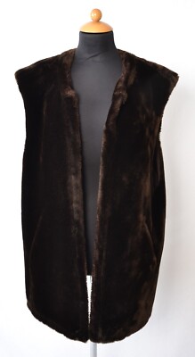 WEBPELZ KUNSTPELZ WESTE NERZ OPTIK A1671