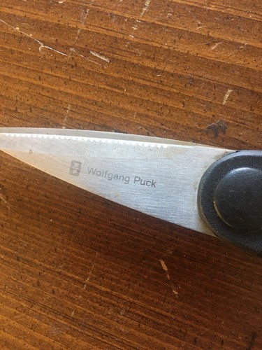 Wolfgang Puck Stainless Steel Kitchen Shears 8 inches - SUPER KEEN - Picture 2 of 2