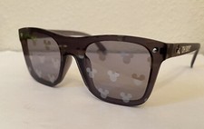 Disney Parks Mickey Mouse Oh Boy Kids Sunglasses Black Silver Mickey  s On Lenses