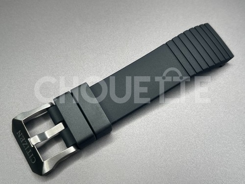 Cinturino orologio Citizen Promaster Altichron BN4020-05E, BN5030-06E gomma nera - Foto 7 di 8