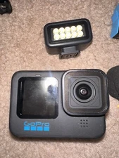 GoPro Hero 10 Black Action Camera - Very Good Condition w/ Battery
