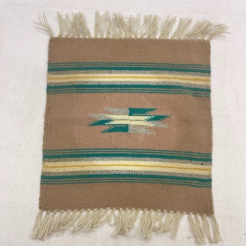 ORTEGAS WEAVING SHOP Chimayo Wool Hand Woven Placemats Set 3 Southwestern - Picture 19 of 24